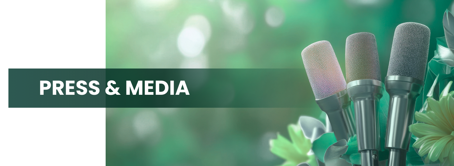 Press & media Page Banner