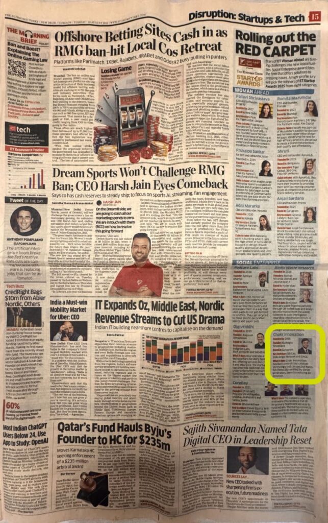 Economic Times Newspaper
