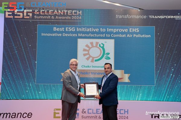 ESG & Cleantech Summit & Awards 2024- BEST ESG Initiative award